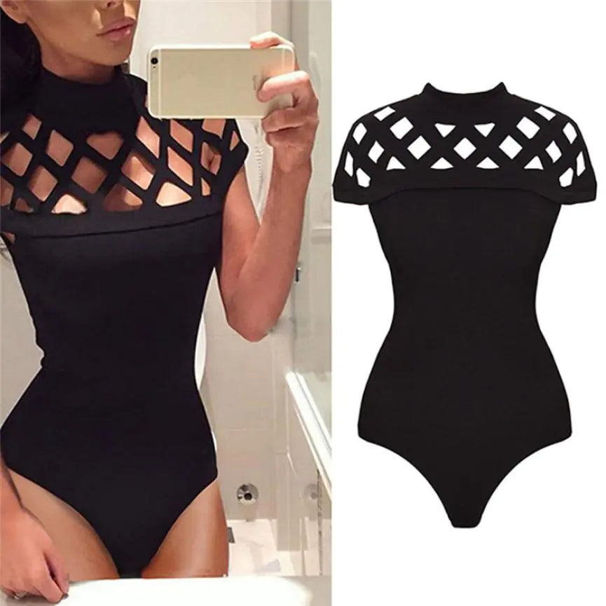 Mesh Short Sleeve Bodysuit