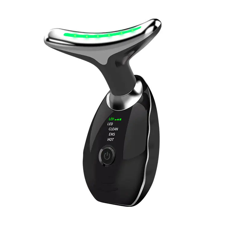 3-Color LED Beauty Facial Massager