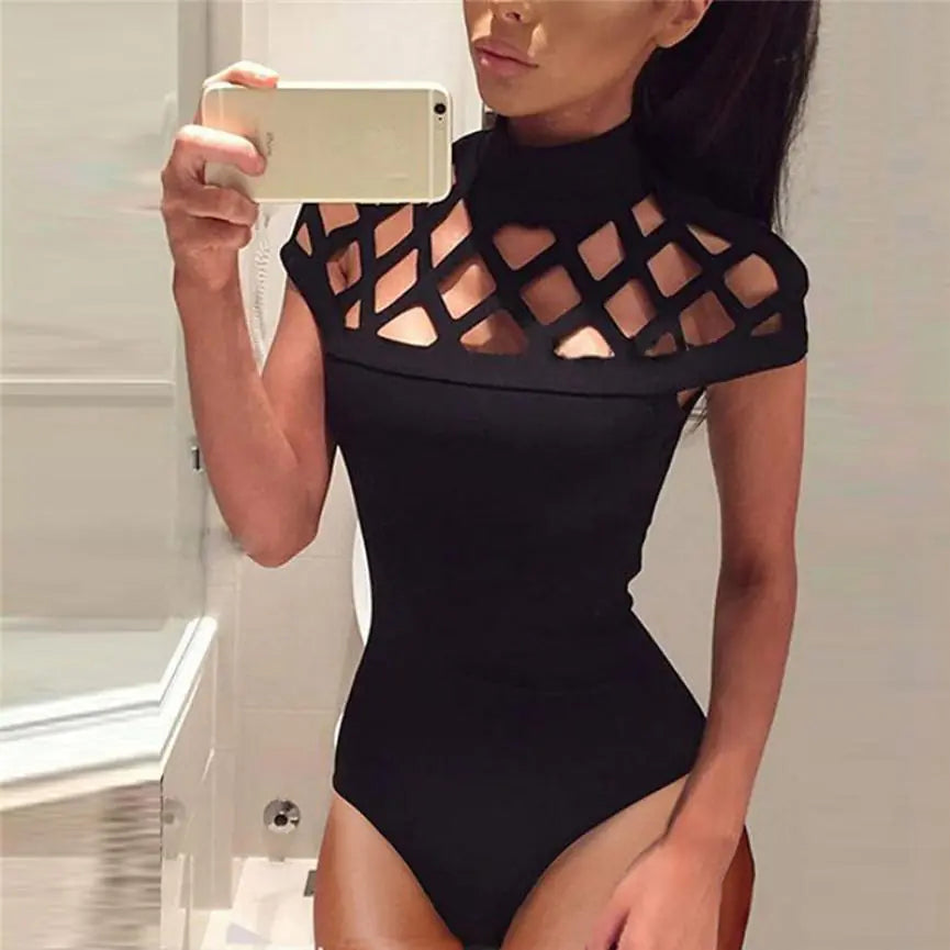 Mesh Short Sleeve Bodysuit