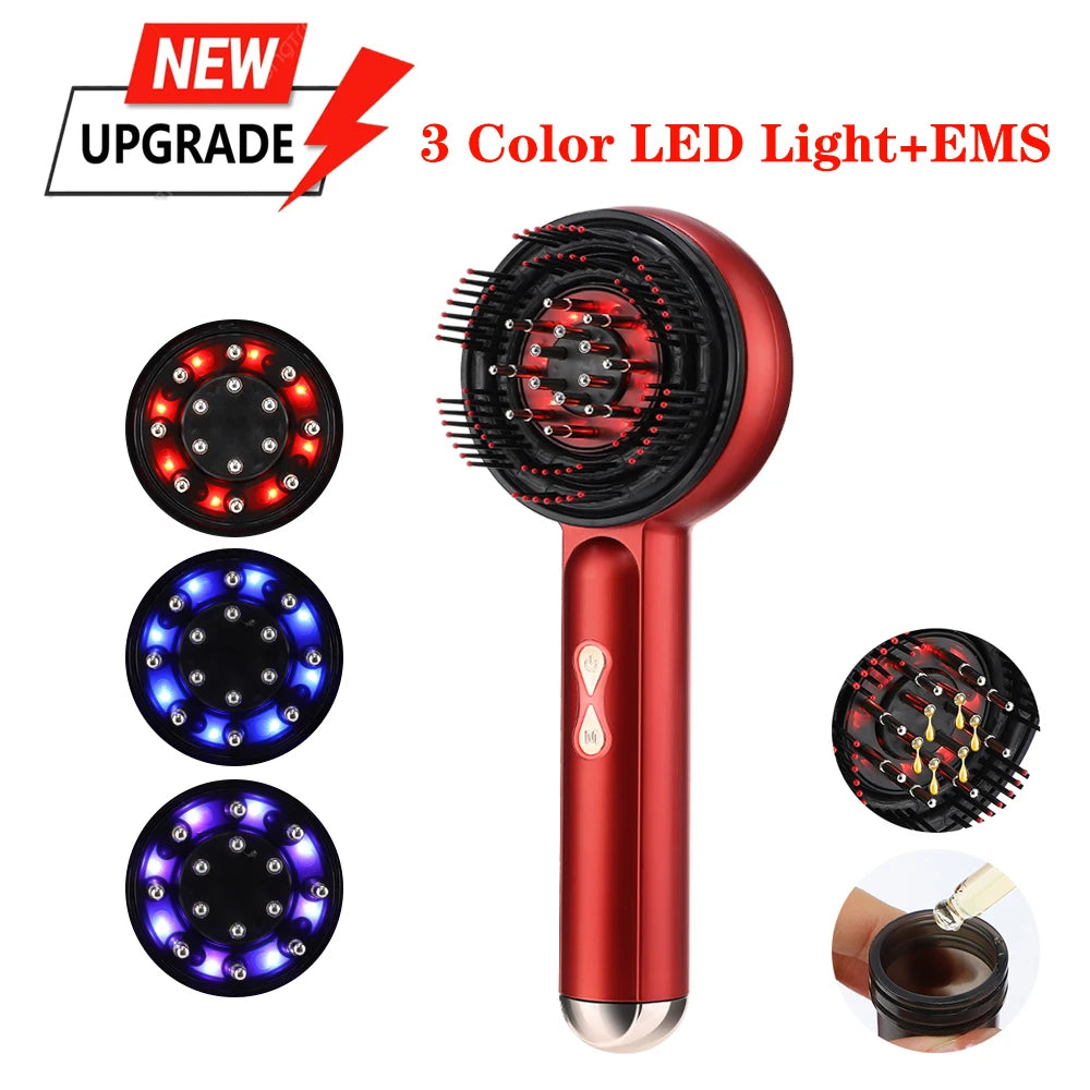 3 Modes Electric Massage Comb Portable