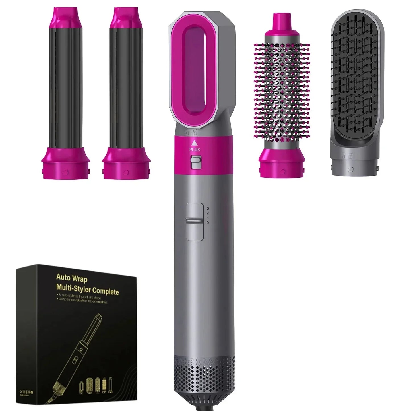 5-in-1 High-Speed Hot Air Brush & Blow Dryer