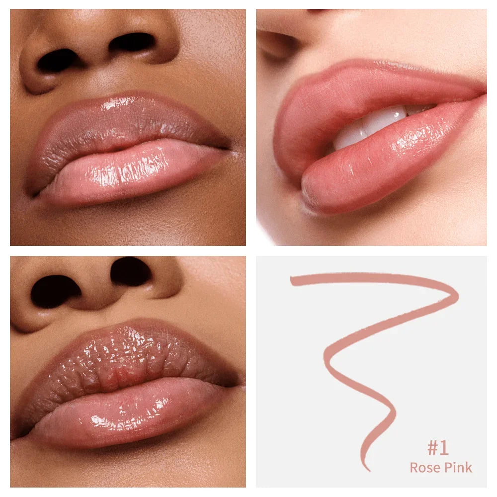4-Piece Long-Lasting Peel-Off Lip Liner Stain by Lakerain