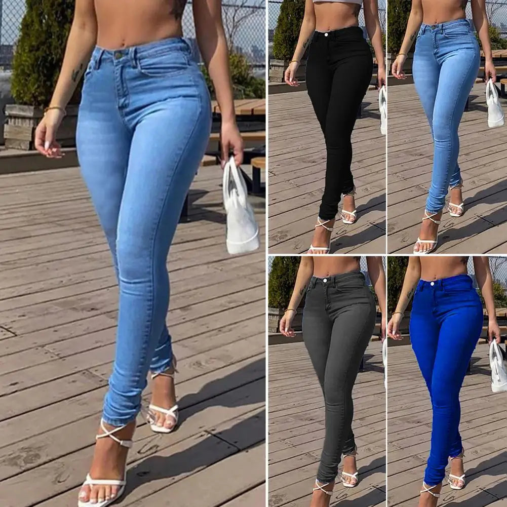 High Street Slim Fit Women’s Denim Leggings