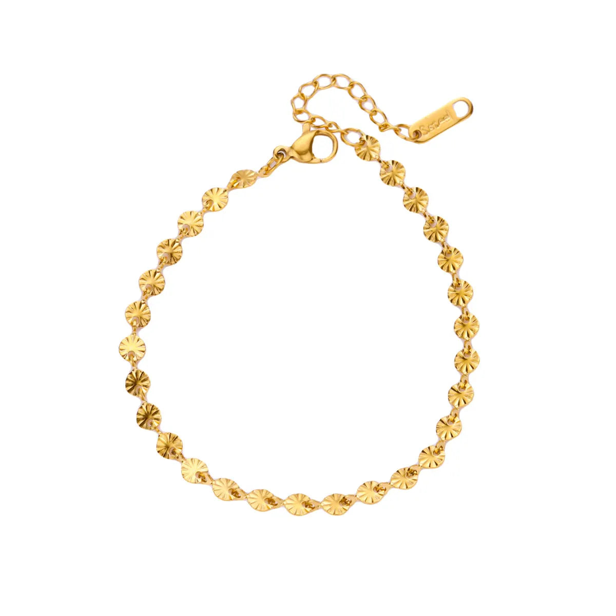 18K Gold Plated Vintage Cuff Bracelet