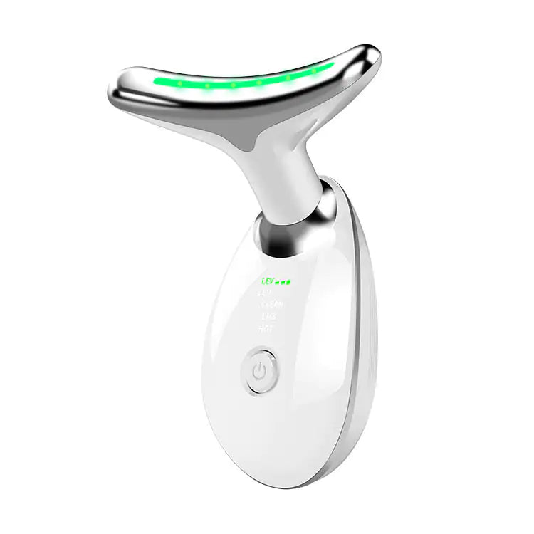 3-Color LED Beauty Facial Massager