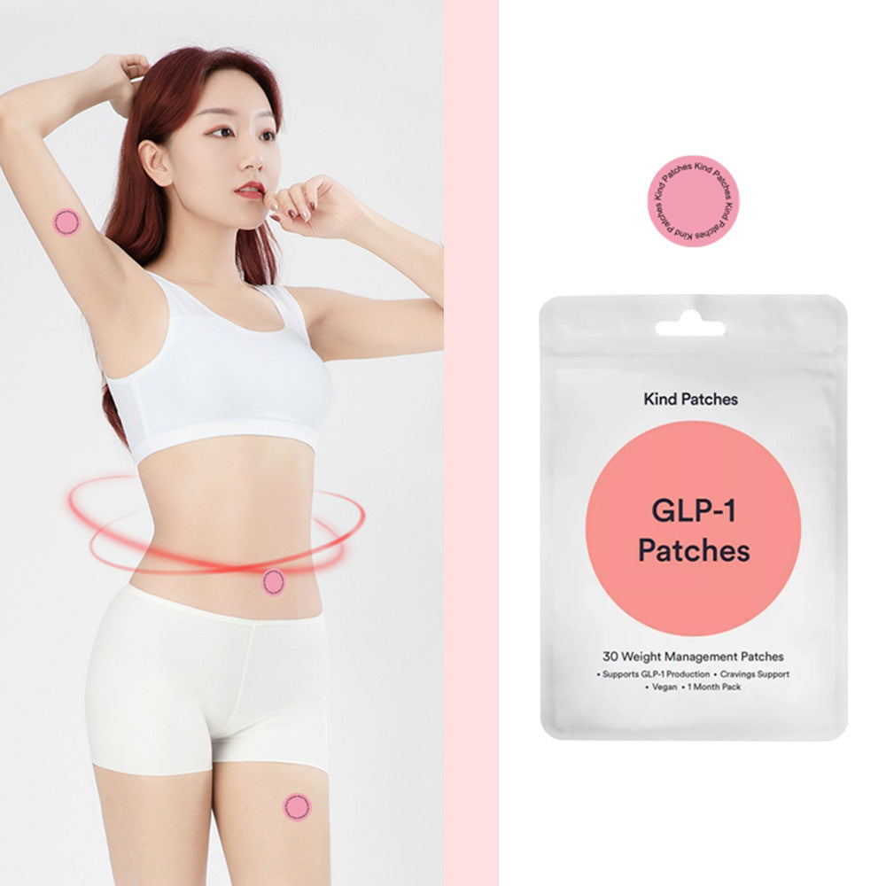 Kind Patches: 30 Metabolic Balance Patches, Berberine, Steady Release, Vegan, 1 Month Pack