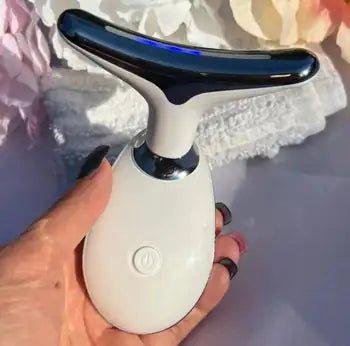 3-Color LED Beauty Facial Massager