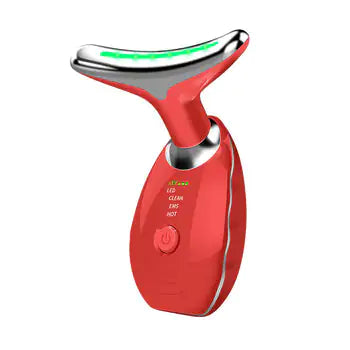 3-Color LED Beauty Facial Massager