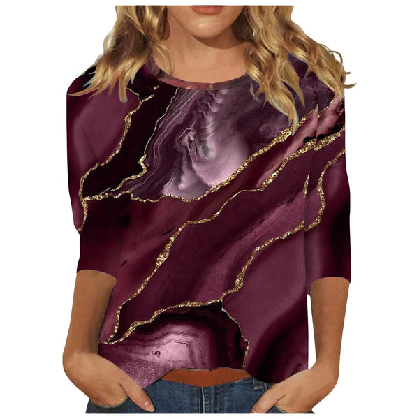 Trendy Women’s Plus Size Square Neck Tunic Top