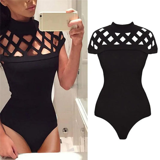 Mesh Short Sleeve Bodysuit
