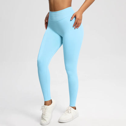 Seamless High-Waist Yoga Leggings
