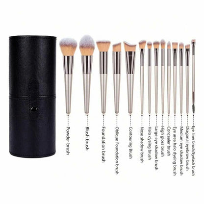 Premium Synthetic Makeup Brush Set