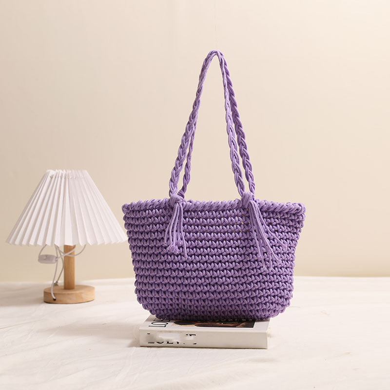 Bean Bag Tassel Purple