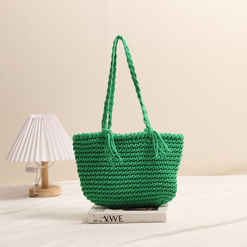 Bean Bag Tassel Green