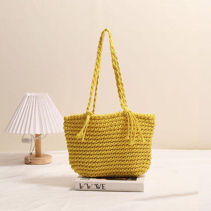 Bean Bag Tassel Yellow