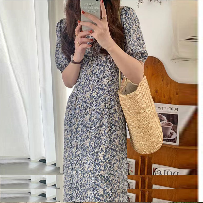 Breezy Elegance Woven Straw Shoulder Bag
