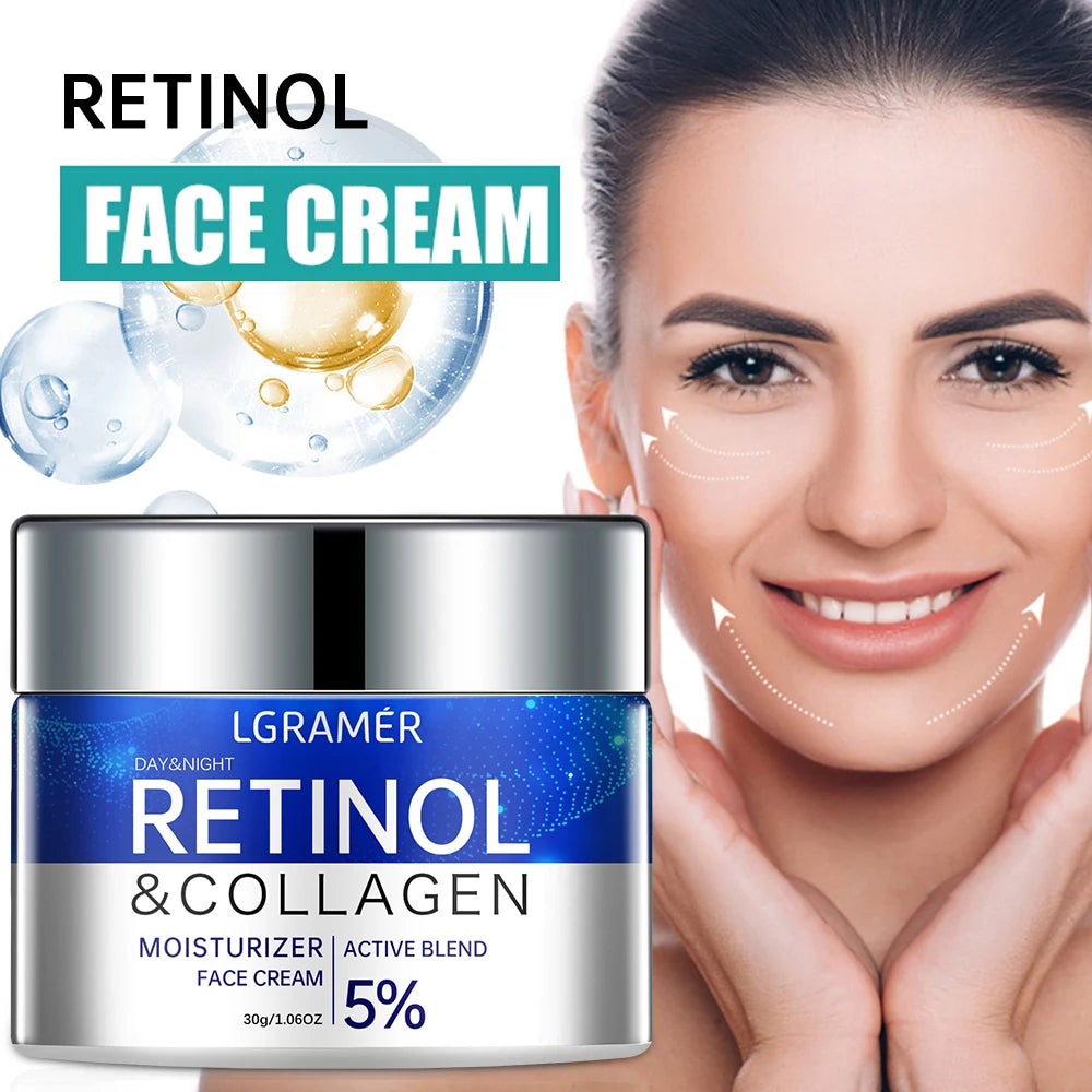 Retinol Face Cream – Anti-Aging, Firming & Brightening