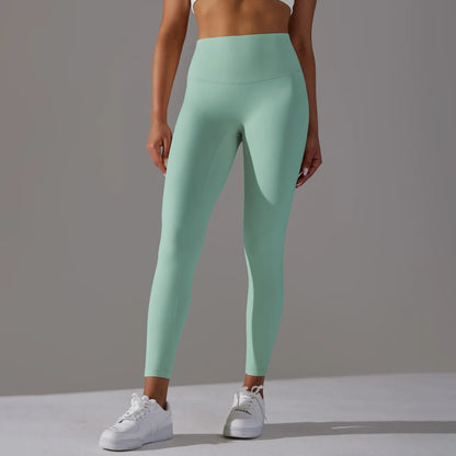 Elastic Waist Push-Up Yoga Leggings