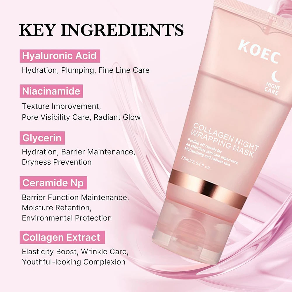 Collagen Overnight Wrapping Peel-Off Mask (75ml)