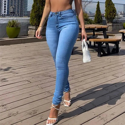 High Street Slim Fit Women’s Denim Leggings