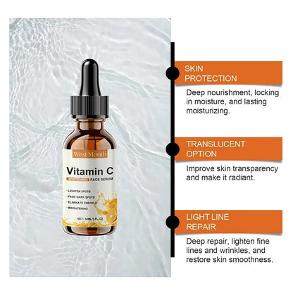 Vitamin C Whitening Freckles Facial Serum