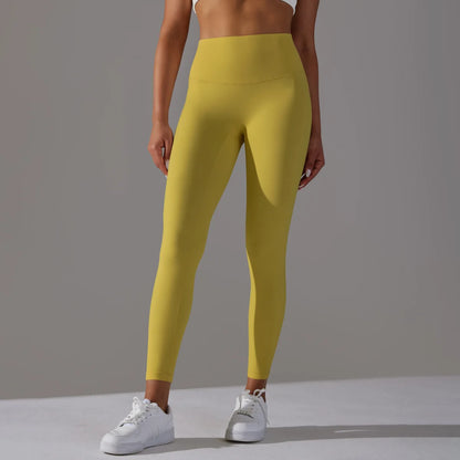 Elastic Waist Push-Up Yoga Leggings