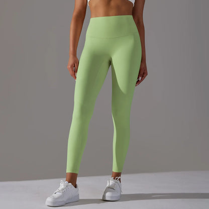 Elastic Waist Push-Up Yoga Leggings
