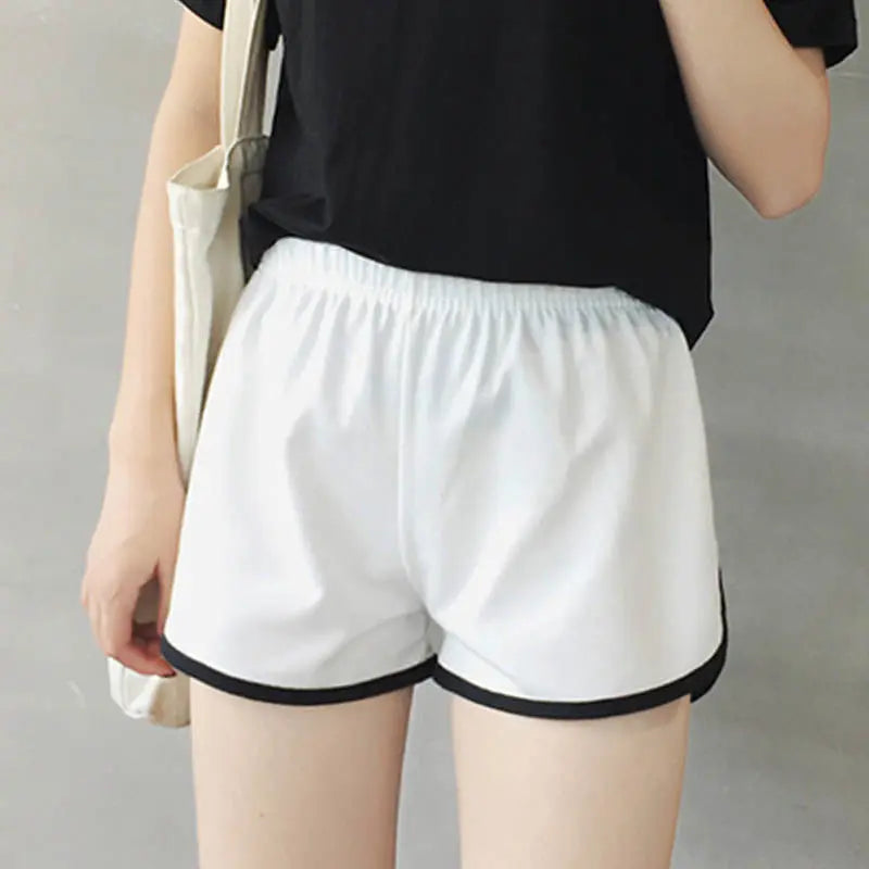 Korean High Waist Biker Shorts for Women