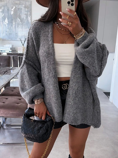 Autumn Winter Casual Knitted Sweater Cardigan