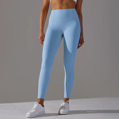 Elastic Waist Push-Up Yoga Leggings
