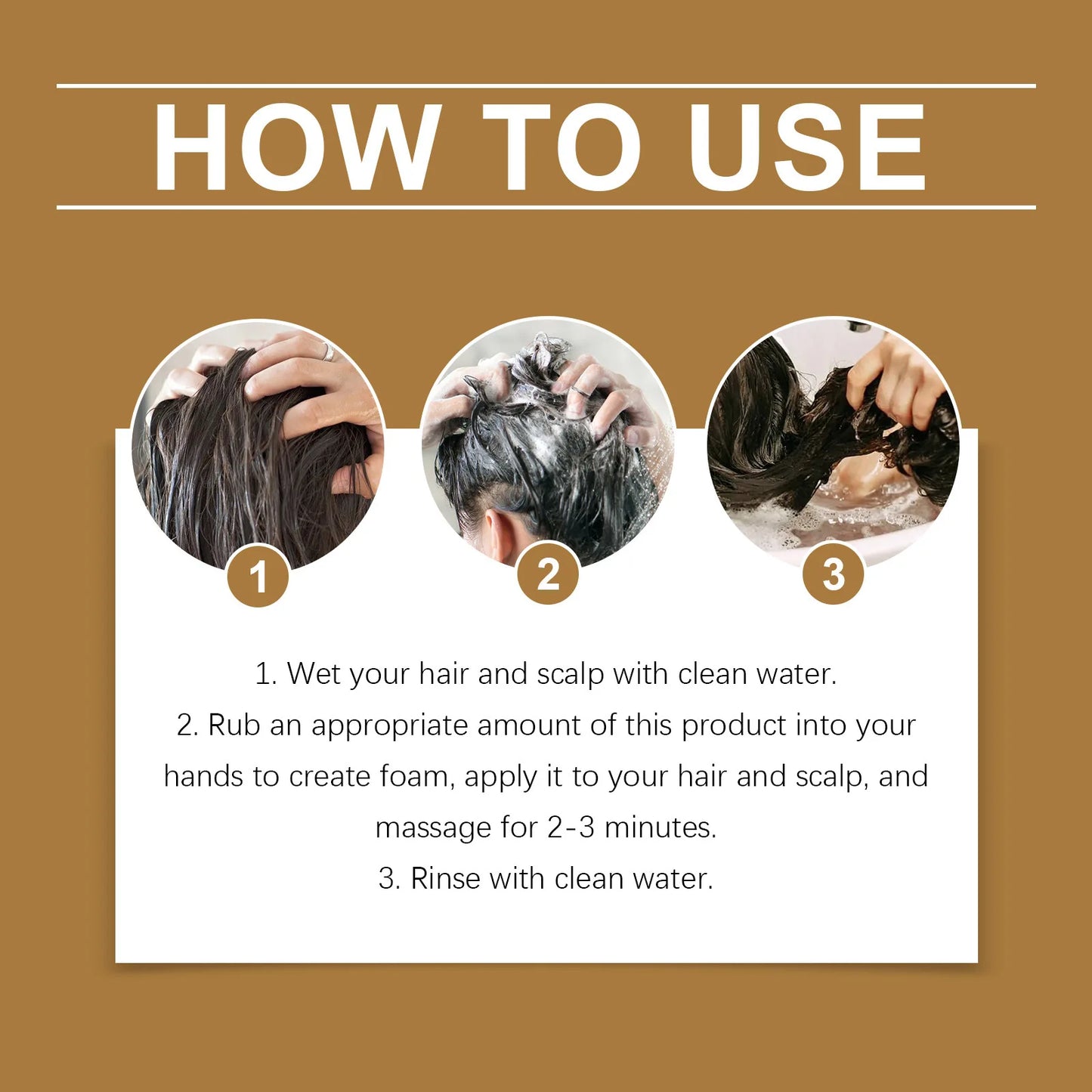 Anti Hair Loss Shampoo – Hair Growth & Repair with Natural Plant Extracts