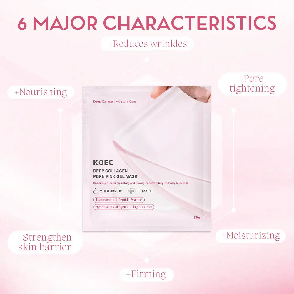 KOEC PDRN Pink Collagen Hydration Facial Mask