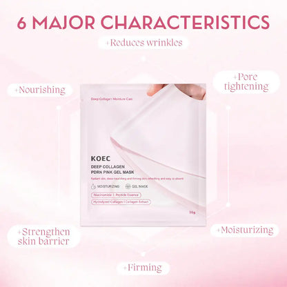 KOEC PDRN Pink Collagen Hydration Facial Mask