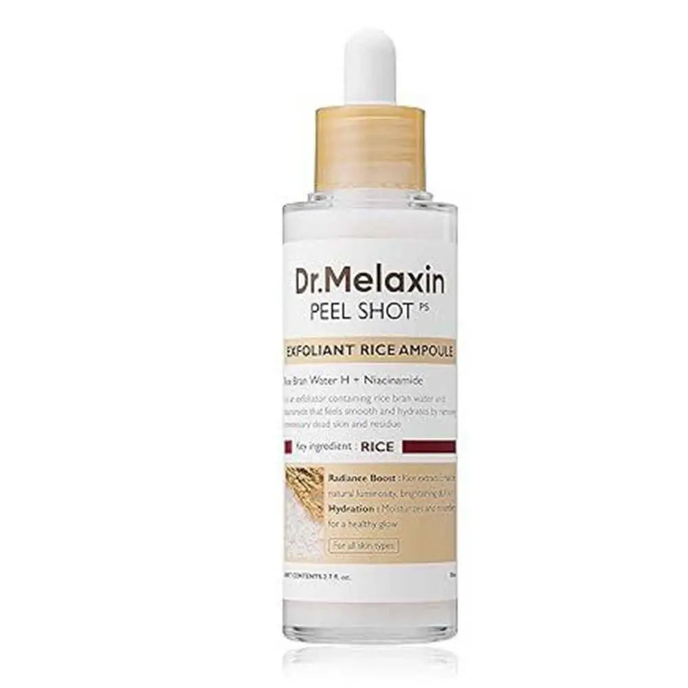 Dr.Melaxin  Peel Shot Glow Rice Ampoule Duo