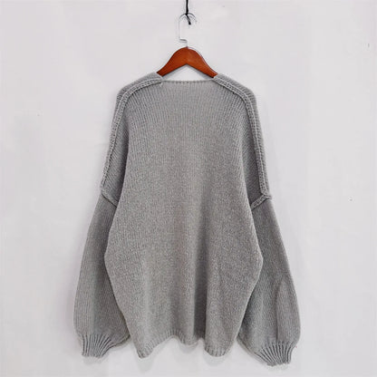 Autumn Winter Casual Knitted Sweater Cardigan