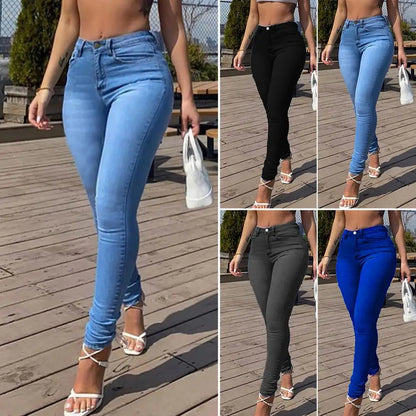 High Street Slim Fit Women’s Denim Leggings