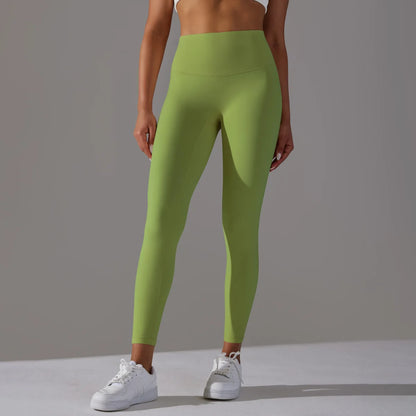 Elastic Waist Push-Up Yoga Leggings