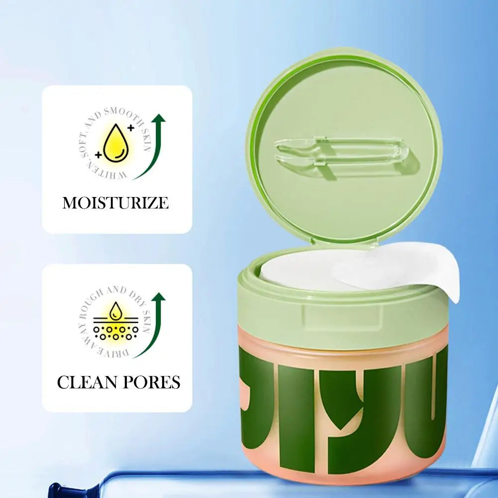 Jiyu Korean Skincare Anti-Aging, Dark Spot & Wrinkle Minimizing Toner Pads