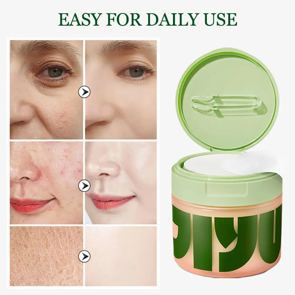 Jiyu Korean Skincare Anti-Aging, Dark Spot & Wrinkle Minimizing Toner Pads
