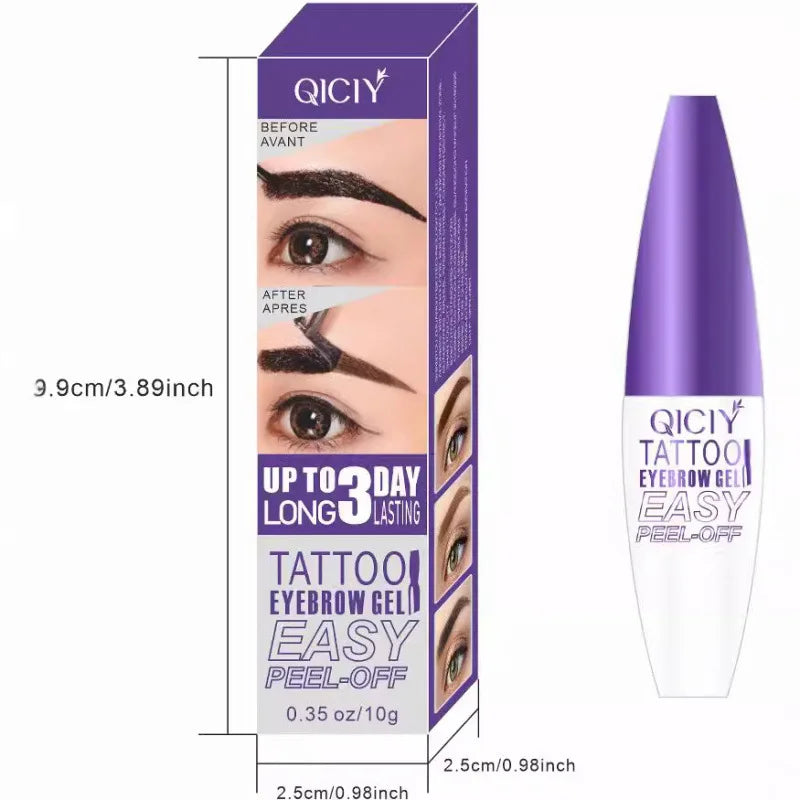 Tattoo Eyebrow Gel Cream, Easy Peel Off