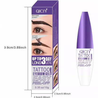 Tattoo Eyebrow Gel Cream, Easy Peel Off