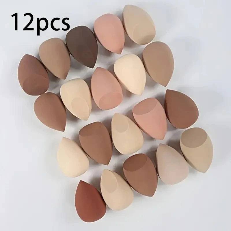 3-Pack Brown Makeup Sponges – Essential for Holiday SFX, Party Glam, & Evening Looks