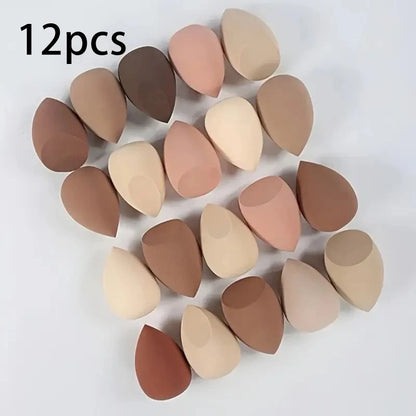 3-Pack Brown Makeup Sponges – Essential for Holiday SFX, Party Glam, & Evening Looks