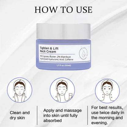 Fade Neck Lines Massage Cream