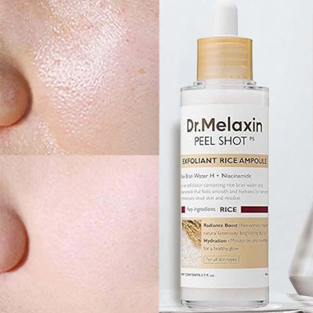 Dr.Melaxin  Peel Shot Glow Rice Ampoule Duo