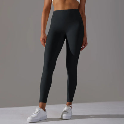 Elastic Waist Push-Up Yoga Leggings