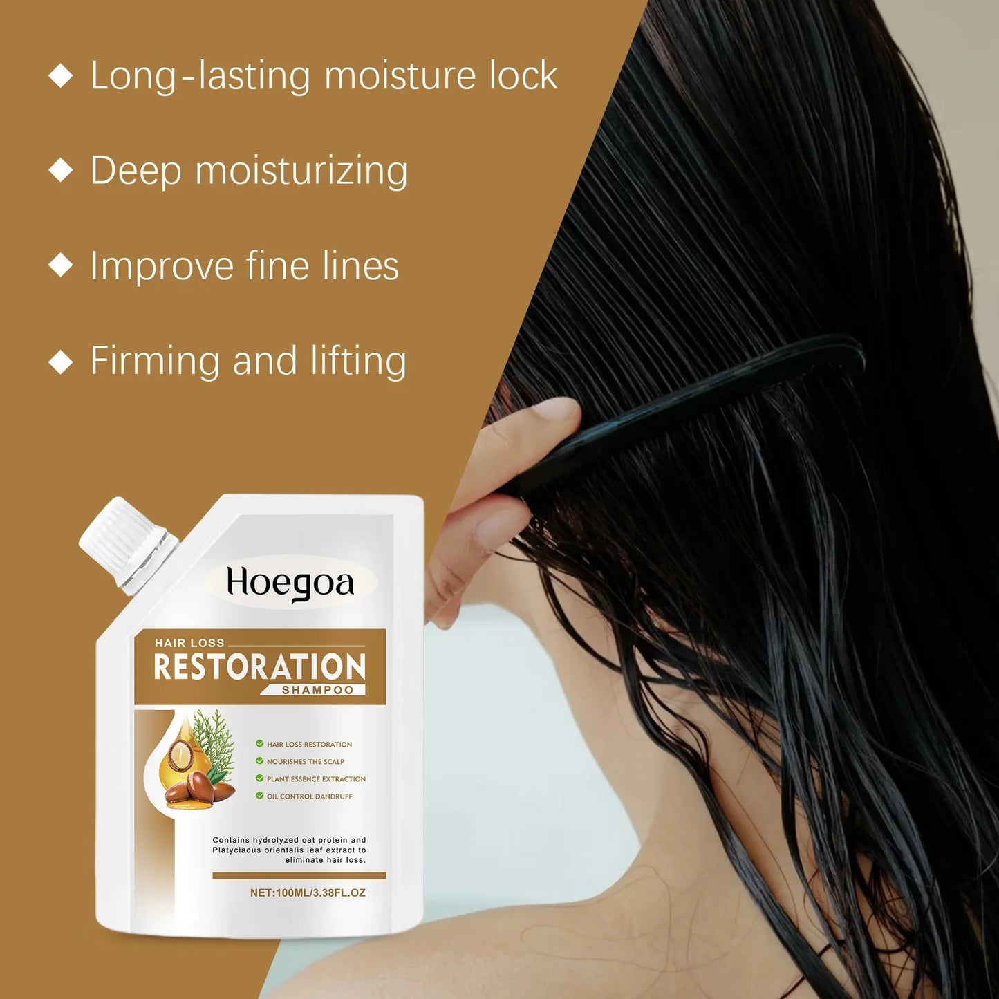 Anti Hair Loss Shampoo – Hair Growth & Repair with Natural Plant Extracts