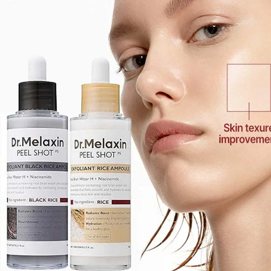 Dr.Melaxin  Peel Shot Glow Rice Ampoule Duo