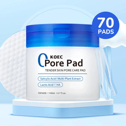70 Pads Dual-Textured Toner Pads